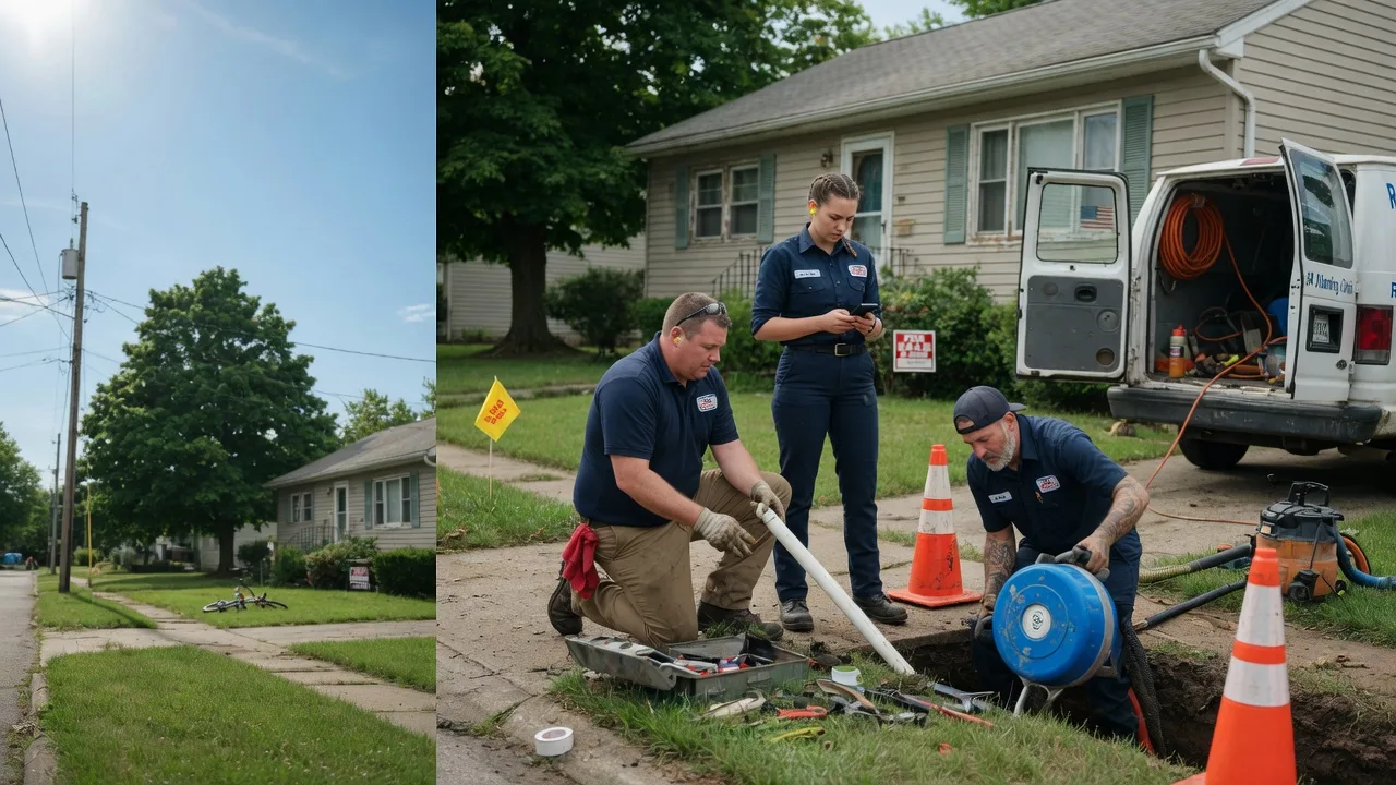 Sewer Line Repair in Breeden, WV near me